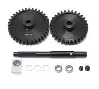pièces RC pour Traxxas pour X-maxx 1/5 RC Pièces De Mise À Niveau De Voiture 45# HD Acier 1.5 Mod 20T 25T 30T 35T Pignon Engrenage Droit Ensemble Accessoires De Remplacement(30T 35T)