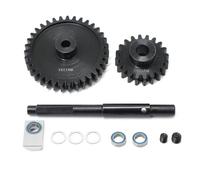 pièces RC pour Traxxas pour X-maxx 1/5 RC Pièces De Mise À Niveau De Voiture 45# HD Acier 1.5 Mod 20T 25T 30T 35T Pignon Engrenage Droit Ensemble Accessoires De Remplacement(20T 35T)