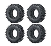 pièces RC pour TRX4M pour Axial pour SCX24 Remplacement 1,0 Pouce Métal Beadlock Jantes 50/54mm Pneus en Caoutchouc Ensemble 1/18 1/24 RC Crawler Car Pièces(50mm 1)