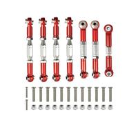 pièces RC pour WLtoys 144001 124018 124019 1:14 Tringlerie Métallique Tige Traction Ensemble Biellettes Direction Pièces Mise À Niveau De Voiture RC Accessoires Remplacement RC