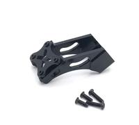 Pièces Rc pour Wltoys 144001 144010 124007 124017 124019 184016 Support Fixation D'aileron Arrière Métal Voiture Télécommandée Mises À Niveau Remplacement(Black)