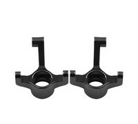 PièCes Rc Pour WLtoys 244016 Pour Losi Micro B Micro T 1/24 Avant Métal Fusées Direction Éperons Aluminium Améliorations Voitures Radiocommandées Accessoires(Black)