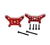 Pièces Rechange for MJX 14211 1/14 Metal Upgrade Front and Rear Suspension Bracket Butterfly Frame Remote Control Car Repair Replacement Parts(Red)