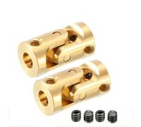 Pièces Rechange pour 1:24 Rc Accouplement De Voiture en Laiton pour Joint Universel 3mm X 3mm Diamètre 7mm Longueur 13mm Modèle Bateau Coupleur Cardan Arbre Couplage Jouet Modèle Pièces