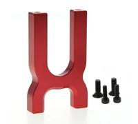 Pièces Rechange pour Arrma 6s pour Blx pour Kraton pour Outcast pour Typhon pour Talion pour Infraction pour Limitless 1/8 1/7 Support Différentiel Métal Voiture Radiocommandée(Red)