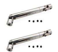 Pièces Rechange pour Axial pour SCX10 pour D90 4WD 4x4 Camion sur Chenilles Rc Accessoires sur Chenilles 2 Pièces Arbre Acier D'entraînement Cannelé Universel 90MM 110MM(90X115MM)