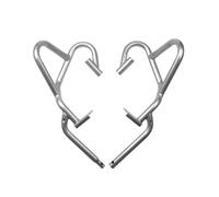 Pièces Rechange pour Benelli TRK502X TRK502 BJ500GS-A TRK 502 BJ500GS - A 2017-2023 Pare-Chocs De Protection Moteur pour Moto Modification des pièces(Silver NO Screws)