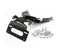Pièces Rechange pour BMW F900R F900XR 2020 2021 2022 2023 2024 Support Plaque D’immatriculation Moto Support Arrière Arrière Aile Bien Rangée Kit Éliminateur Modification des pièces(Dark Grey)