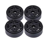 Pièces Rechange pour SCX10 pour TRX4 pour Capra pour Cheater pour Plates-Formes 1.9S pour LCG pour 1/10 RC 4 Pièces 1.9 Pouces Jante en Fiber De Carbone Beadlock avec Rotors De Frein