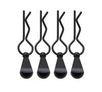Pièces Rechange pour Tamiya 1/5 1/6 1/7 1/8 4 Pièces Métal Clip De Fixation Carrosserie Coque Boucle Verrouillage Fixe Voiture Télécommandée Pièces Accessoires Mise À Niveau