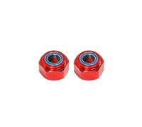 Pièces Rechange Pour Tamiya DT03 DT-03 1/10 2 Pièces Adaptateur De Moyeu Hexagonal De Roue Avant En Métal 12 Mm Pièces De Mise À Niveau De Voiture RC Accessoires Pièces De Rechange(Red)