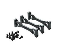 Pièces Rechange Pour Tamiya Pour Scania Pour Actros Pour MAN 1/14 3 Pièces Milieu En Métal Montage Sur Châssis Camion Tracteur Remorque Voiture Benne Basculante Pièces De Mise À Niveau(Gray)