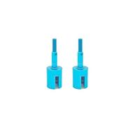 Pièces Rechange Pour Tamiya Pour TT01 TT01E Pour TT02 Pour TT02B 51006 9005713 1/10 2 Pièces Essieu De Roue En Métal Tasse Pièces De Mise À Niveau De Voiture RC Accessoires(Blue)