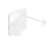 Pièces Rechange pour Tiguan 2009-2011 Cache-Anneau De Remorquage pour Pare-Chocs Avant Accessoires Extérieurs Auto 5N0807241(Wit)