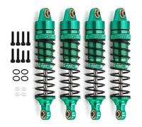 Pièces Rechange pour Traxxas pour LaTrax pour Teton pour Desert pour Prerunner SST 1/18 4 Pièces Amortisseurs Avant Arrière Métal Mise Niveau pour Camion Voiture Télécommandés(Green)