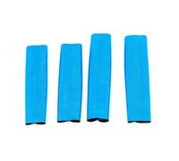 Pièces Rechange Pour Traxxas Pour Slash 4x4 2WD Pour Rustler Pour Stampede 1/10 4 Caches D'amortisseurs Anti-poussière Pour Voiture Télécommandée(Blue)