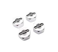 Pièces Rechange pour Traxxas pour Slash 5803 1/10 1 Jeu Aluminium Adaptateur De Moyeu Hexagonal De Roue 12 Mm Épaisseur 7 Mm avec Goupilles 6869 Pièces De Mise À Niveau RC(Silver)