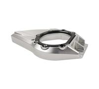 Pièces Rechange pour Vespa pour Primavera pour Sprint GTS 125 150 iGet GTS125 Protège-Cache-Garde Protection chaîne pour Transmission Transmission Moto 2016-2024 Modification des pièces(Silver)