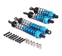 Pièces Rechange pour WLtoys 12428 12423 1/12 4 Pièces Pièces Remplies D'huile Type Amortisseur Avant Arrière RC Voiture Mise À Niveau Chenille(Blue)