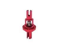 Pièces Rechange pour WLtoys 284131 K969 K979 K989 K999 P929 P939 pour Mini-Q pour Mini-Z pour Transmission Intégrale 1/28 Différentiel Mise Niveau Voiture Radiocommandée(Red)