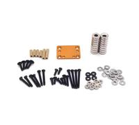 Pièces Rechange pour Wltoys 284131 K969 K989 P929 pour Kyosho pour Mini-Q 1/28 Support Fixe Invisible Aimanté pour Potence Pièces Mise À Niveau pour Voitures Radiocommandées(Yellow)