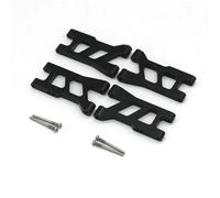 Pièces Rechange pour Wltoys pour HSP 18301 18302 18311 18312 18321 18322 1/18 RC Remote Control Car Metal Parts Front and Rear Hem Arms(Black)
