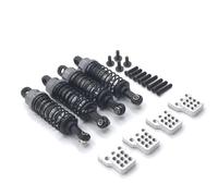 Pièces Rechange pour WPL C14 C24 B14 B16 B24 FY pour HengLong pour JJRC 1/16 Métal Support D'amortisseur Pièces De Mise À Niveau pour Voitures Radiocommandées(Titanium)