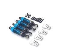 Pièces Rechange pour WPL C14 C24 B14 B16 B24 FY pour HengLong pour JJRC 1/16 Métal Support D'amortisseur Pièces De Mise À Niveau pour Voitures Radiocommandées(Blue)