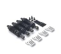 Pièces Rechange pour WPL C14 C24 B14 B16 B24 FY pour HengLong pour JJRC 1/16 Métal Support D'amortisseur Pièces De Mise À Niveau pour Voitures Radiocommandées(Black)