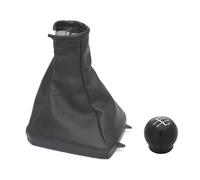 Pièces Rechange PU Leather Car Shift Gear Knob Lever Gaitor Boot Cover For Vauxhall For Opel Astra II G 1998-2010 Hand Brake Boot(Combination A)