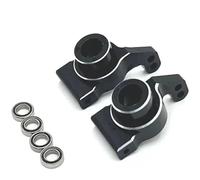 PièCes Rechange Rc Para WLtoys Para JJRC C8803 Para Rlaarlo 1/14/12 Repuestos para coche RC mejora de metal rodamiento trasero(Black)