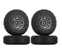 pièces Rechange RC pour Axial 90069 D90 TF2 pour Tamiya CC01 LC70 pour MST pour Jimny 85 * 28MM 1.55" 1/10 Beadlock Jante Pneu Ensemble RC Crawler Pièces De Voiture Accessoires(AX1010-1501GL)