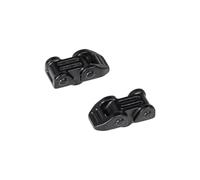 Pièces rechange RC Pour MK07 JK07 1/7 2 Charnières De Capot En Métal Pièce D'émotion Décoratif Accessoires Voiture Télécommandée Pièces Mise À Niveau(Black)
