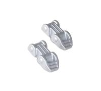 Pièces rechange RC Pour MK07 JK07 1/7 Charnière De Capot En Métal Pièce D'émotion Accessoires Décoratifs Voiture Télécommandée Pièces Mise À Niveau(Silver)