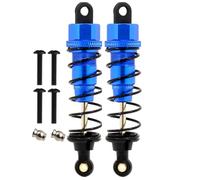 Pièces rechange RC Pour Tamiya CC01 Pour HSP 2 Pièces Amortisseur Métal Aluminium L 70 Mm Suspension À Ressort Chenille RC Voiture Mise Niveau Y02(Blue)