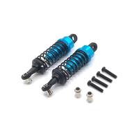 PièCes Rechange Rc Pour WLtoys 184011 A949 A959 A969 A979 K929 RC Car Parts Modification de mise à niveau en métal externe pour amortisseur hydraulique à ressort(SKY BLUE)