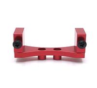 pièces Rechange RC pour WPL C24 C14 B16 B36 B14 B24 pour MN D90 MN98 MN99S Support De Montage De Servo D'essieu Avant Remplacement Pièces De Mise À Niveau De Voiture RC Accessoires(Red)