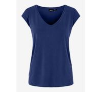 Pieces Regular Fit Knitted T-Shirt Bleu Bellwether 12 (M) Female