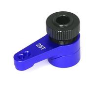 PièCes RéParation Rc Pour Axial Pour Capra UTB10 1.9 Pour UTB 1/10 Servo 25T Métal Kit Bras Sauve Servo Voiture Crawler RC Pièces Mise À Niveau Accessoires(Blue)