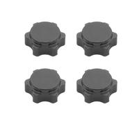 PièCes RéParation Rc Pour HSP Pour Axial Pour HPI Pour Himoto 1/8 4 Pièces En Aluminium Jantes Hexagonales Cache Écrou Fin 17 Mm Voiture Tout Pour Terrain Camion Pour Up(Gray)