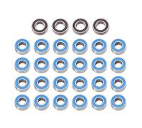 PièCes RéParation Rc Pour Tamiya Grand Knight Pour King Pour Hauler 1/14 30 Pièces Scellées Kit Roulements Camion Tracteur Semi Remorque Mise À Niveau