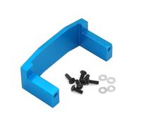 PièCes RéParation Rc Pour Tamiya Pour TT-02 54977 1/10 Servo Métal Support Pièce Rechange Alliage D'aluminium Support Avec Vis Pièces Voiture Radiocommandée Accessoires(Blue)