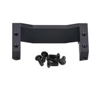 PièCes RéParation Rc Pour Tamiya Pour TT02 Pour TT-02 1/10 1 Servo Aluminium Suppor Montage 54977 Pièces Accessoires Pour Voitures Radiocommandées(Black)