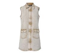 PIECES Robe-chemise 'PCFay' gris denim, Taille 40