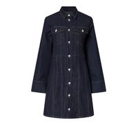 PIECES Robe-chemise 'PCFemma' marine, Taille 34