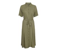 PIECES Robe-chemise 'PCPia' olive, Taille 38