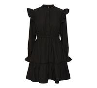 PIECES Robe-chemise 'SIRASI' noir, Taille 36