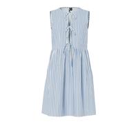 PIECES Robe d’été 'PCJolly' bleu clair / blanc, Taille 36-38