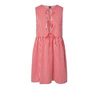 PIECES Robe d’été 'PCJolly' rouge vif / blanc, Taille 38