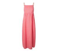 PIECES Robe d’été 'PCLiliane' rose / rouge / melon, Taille 42